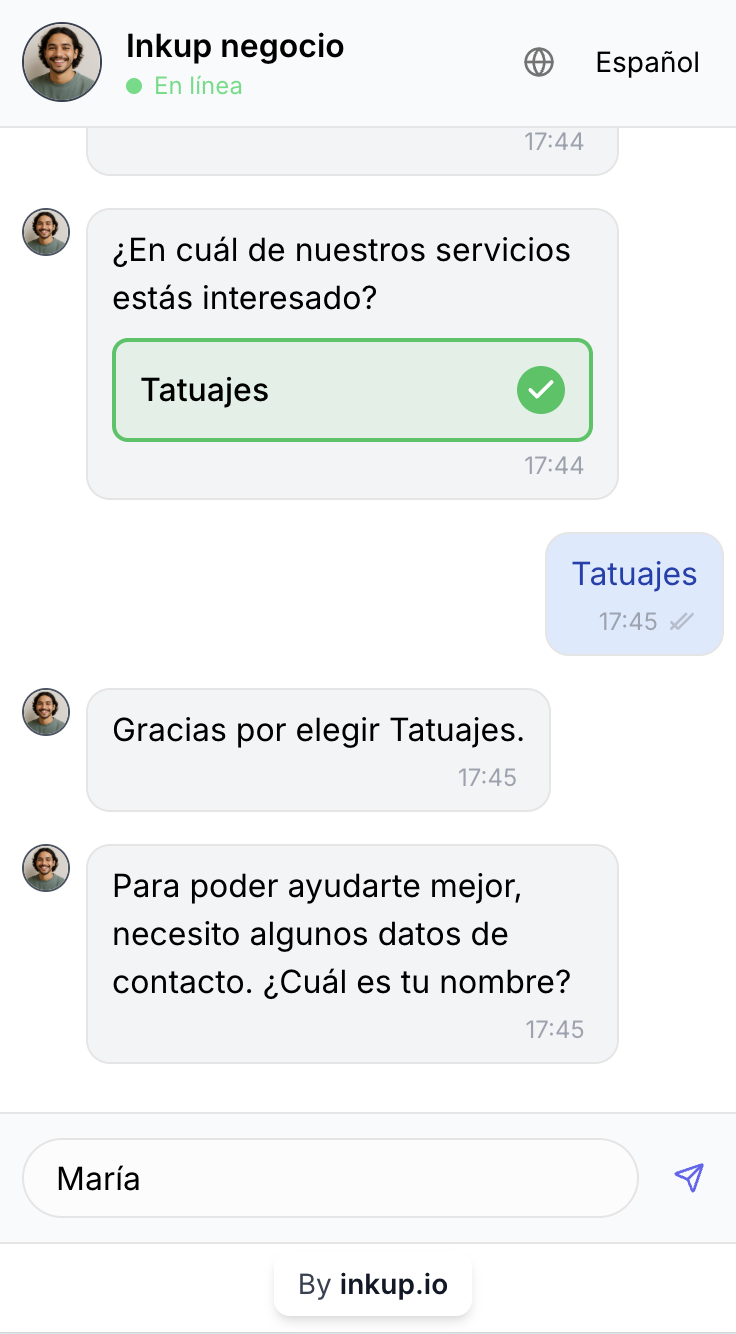 Dashboard para gestión de estudio de tatuaje